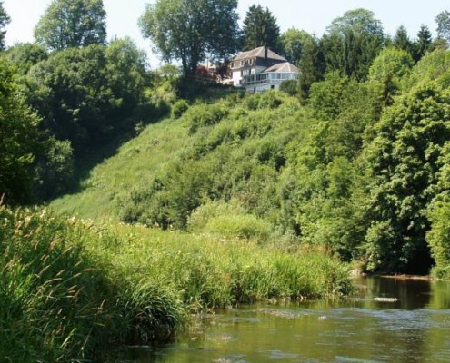 point de vue au loin